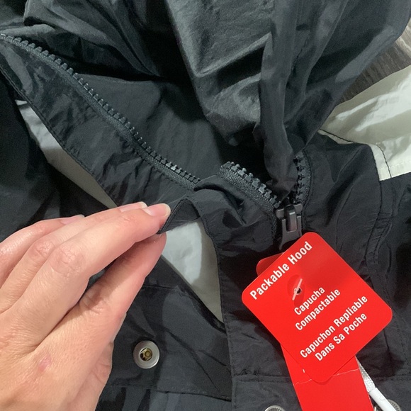 NWT unisex Champion Water Resistant Windbreaker XS Mens Ladies Woman - Picture 6 of 11